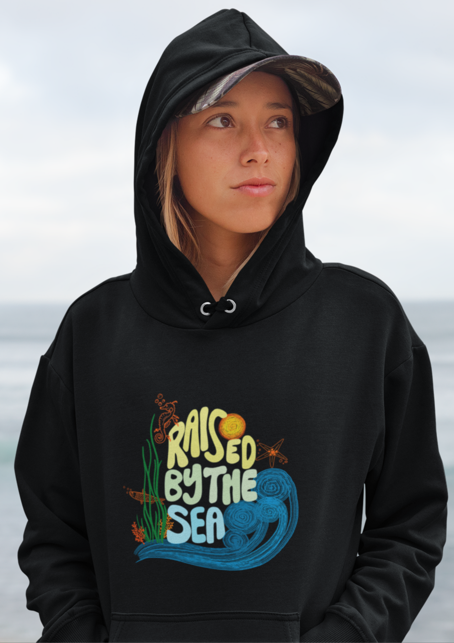 Raised by the Sea| Premium Hoodies