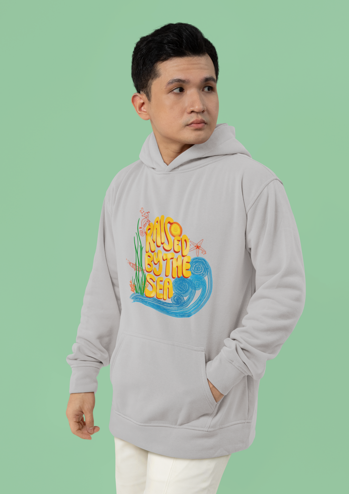 Raised by the Sea| Premium Hoodies
