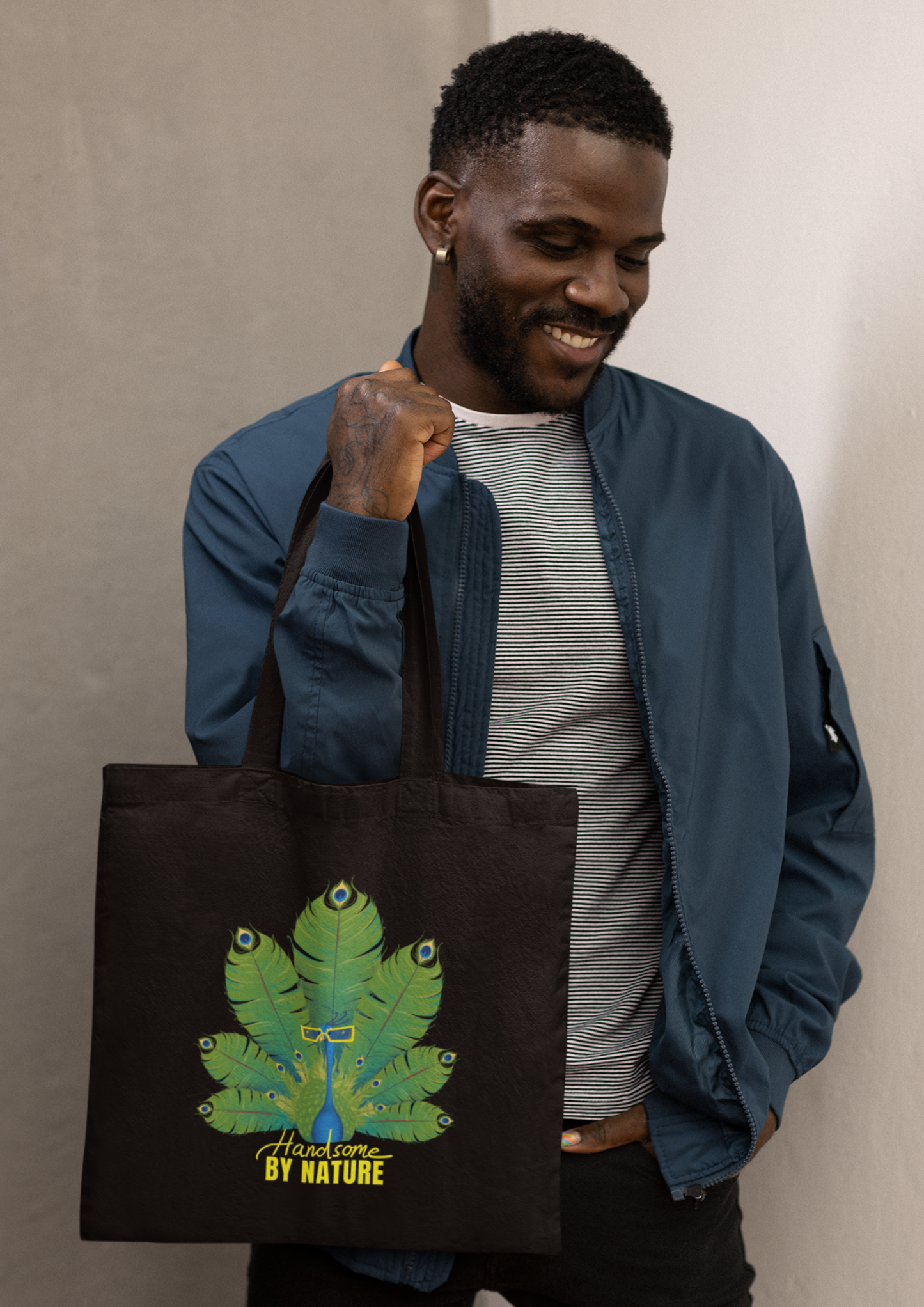 Handsome by Nature | Tote Bag