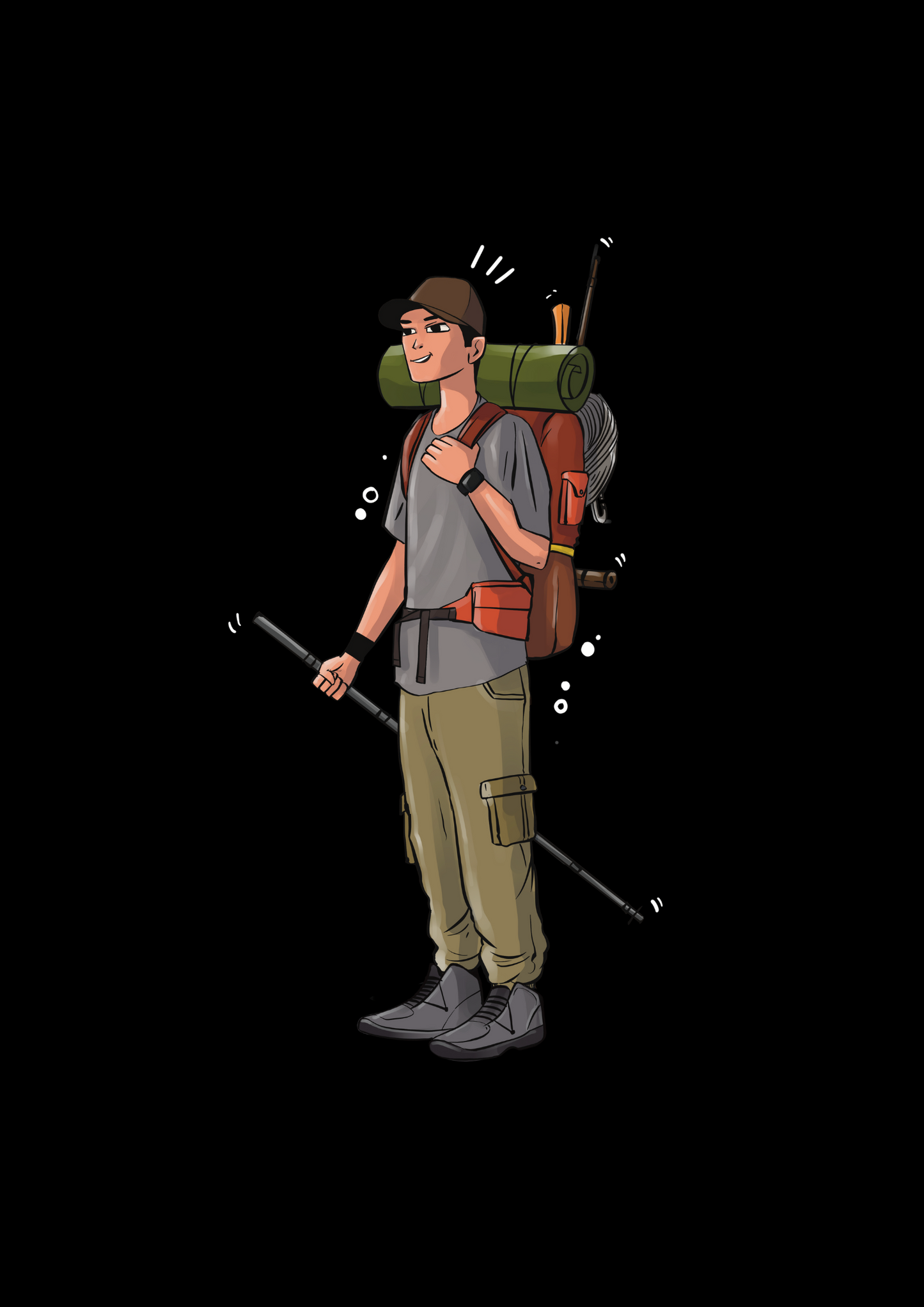 The Hiker - Male