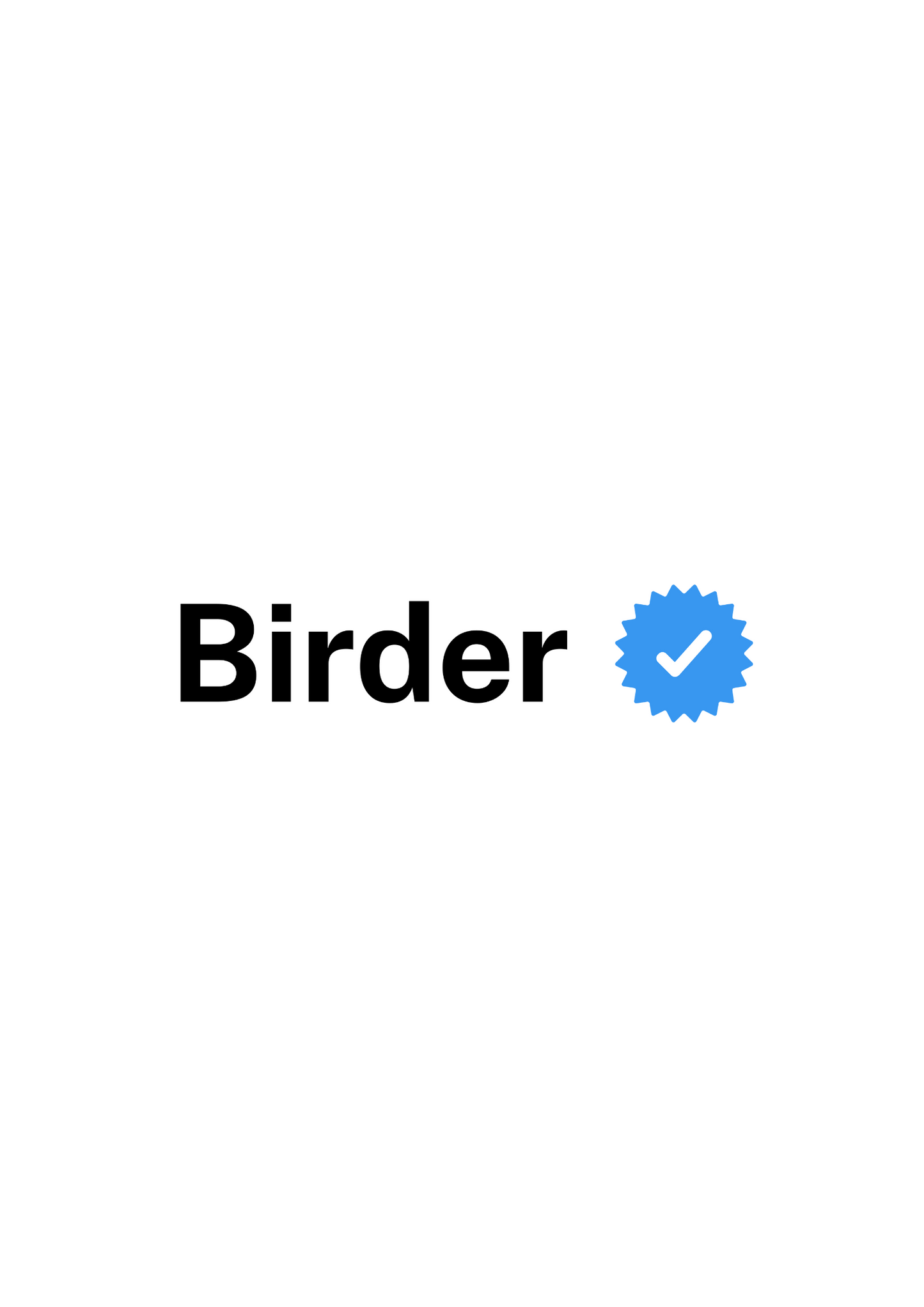 Verified Birder