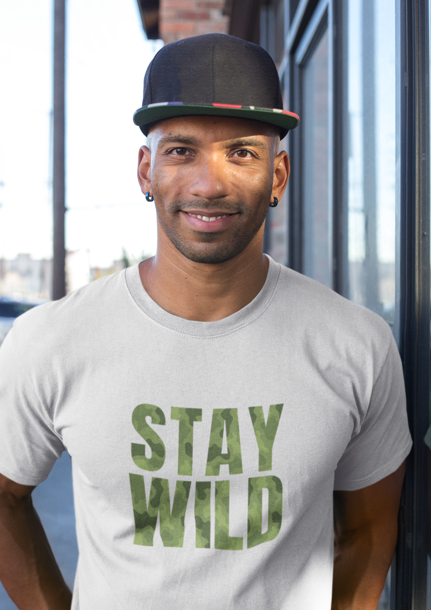 Stay Wild - Green Camo