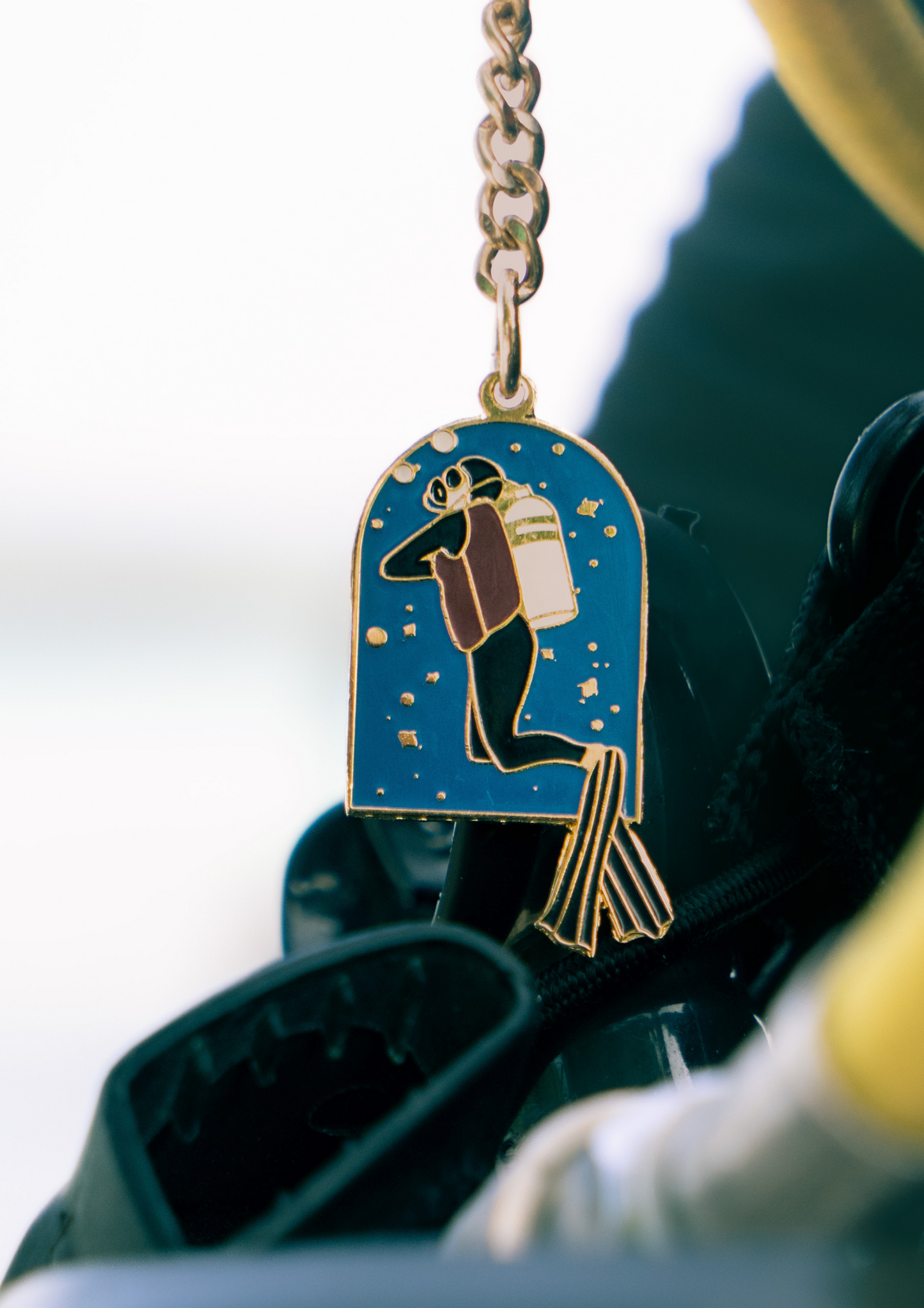 Scuba Diver Keychain