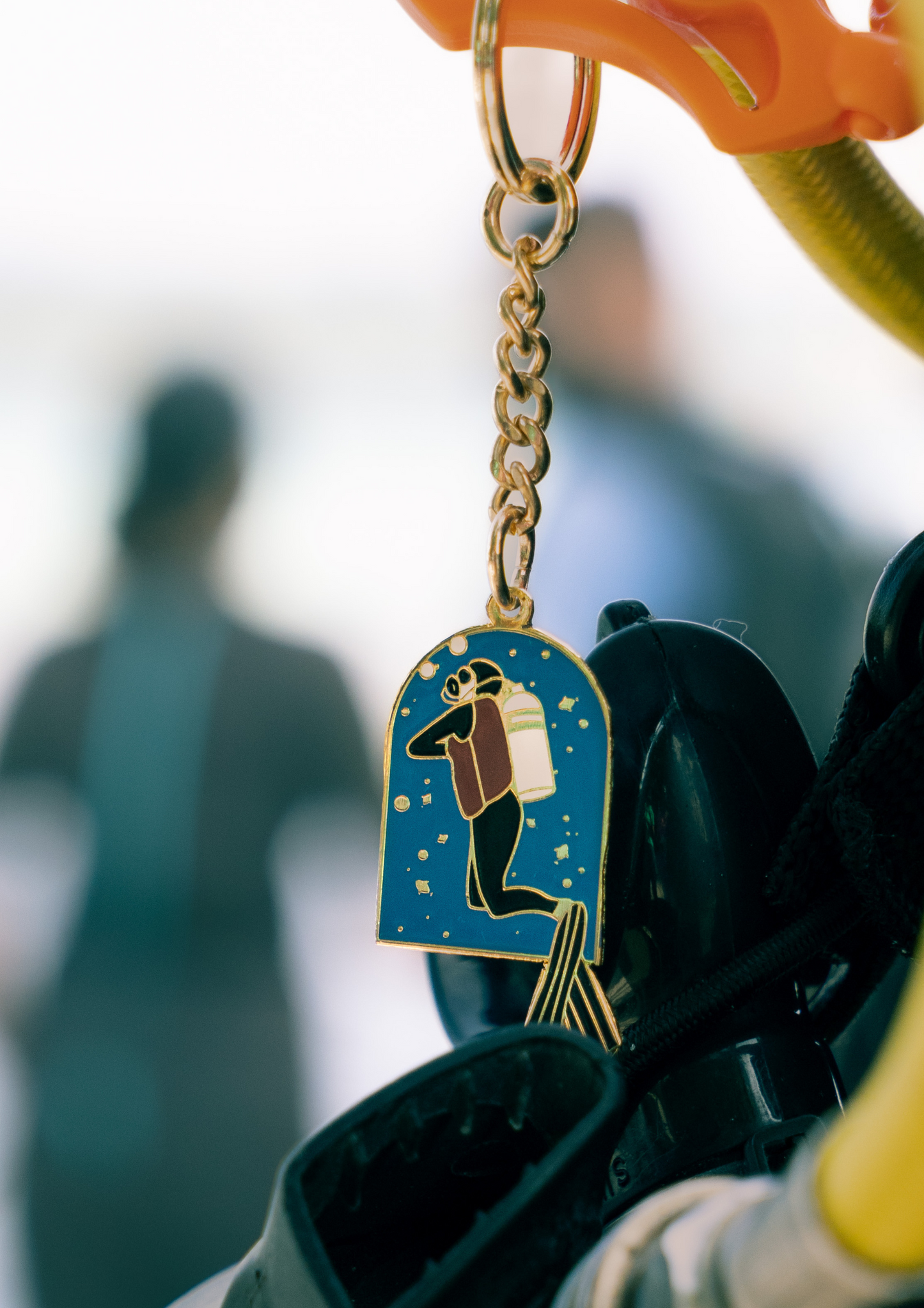 Scuba Diver Keychain