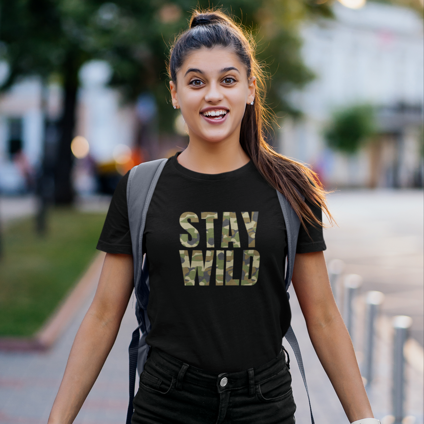 Stay Wild : Olive Camo