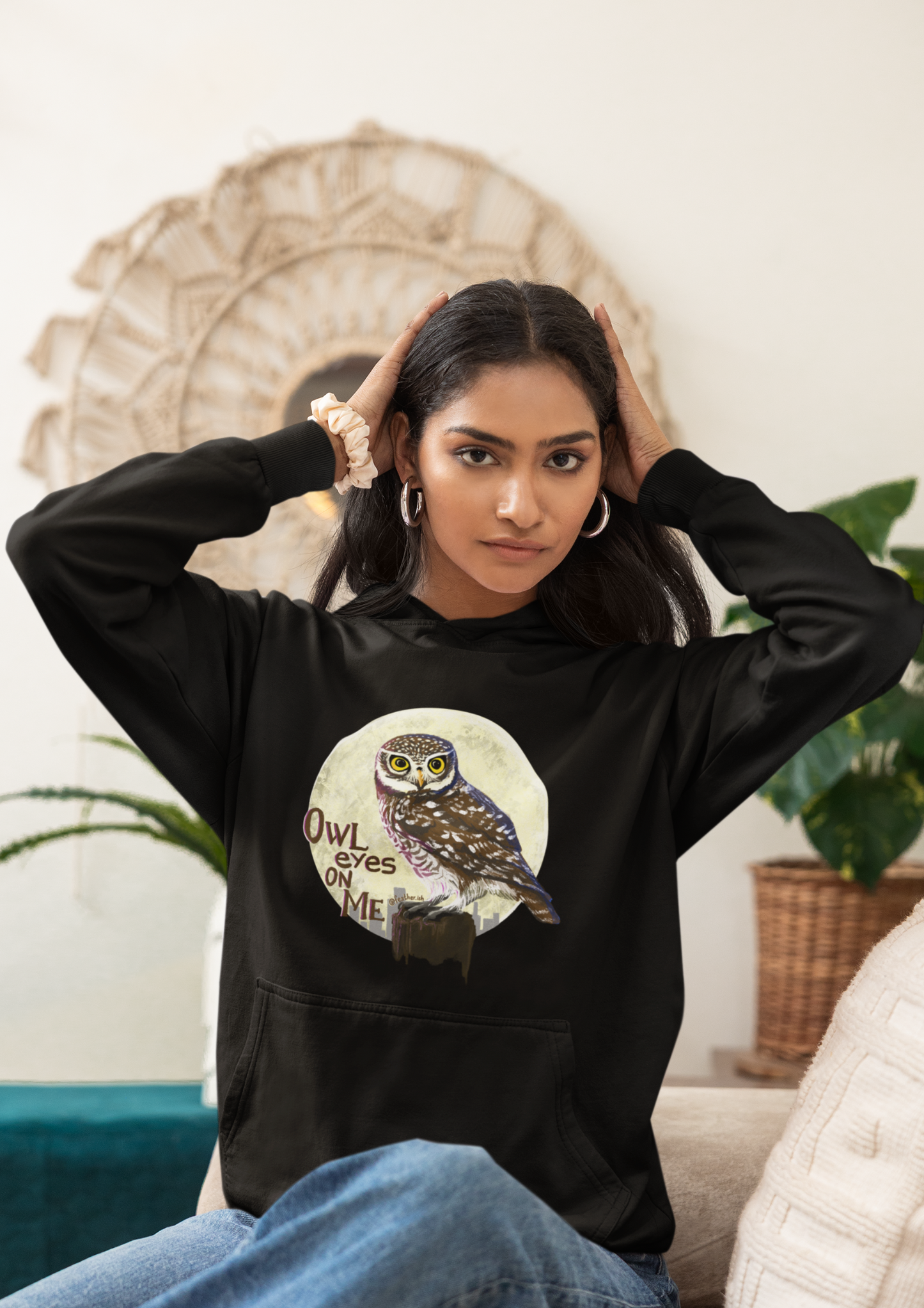 Owl Eyes on Me | Unisex Hoodie