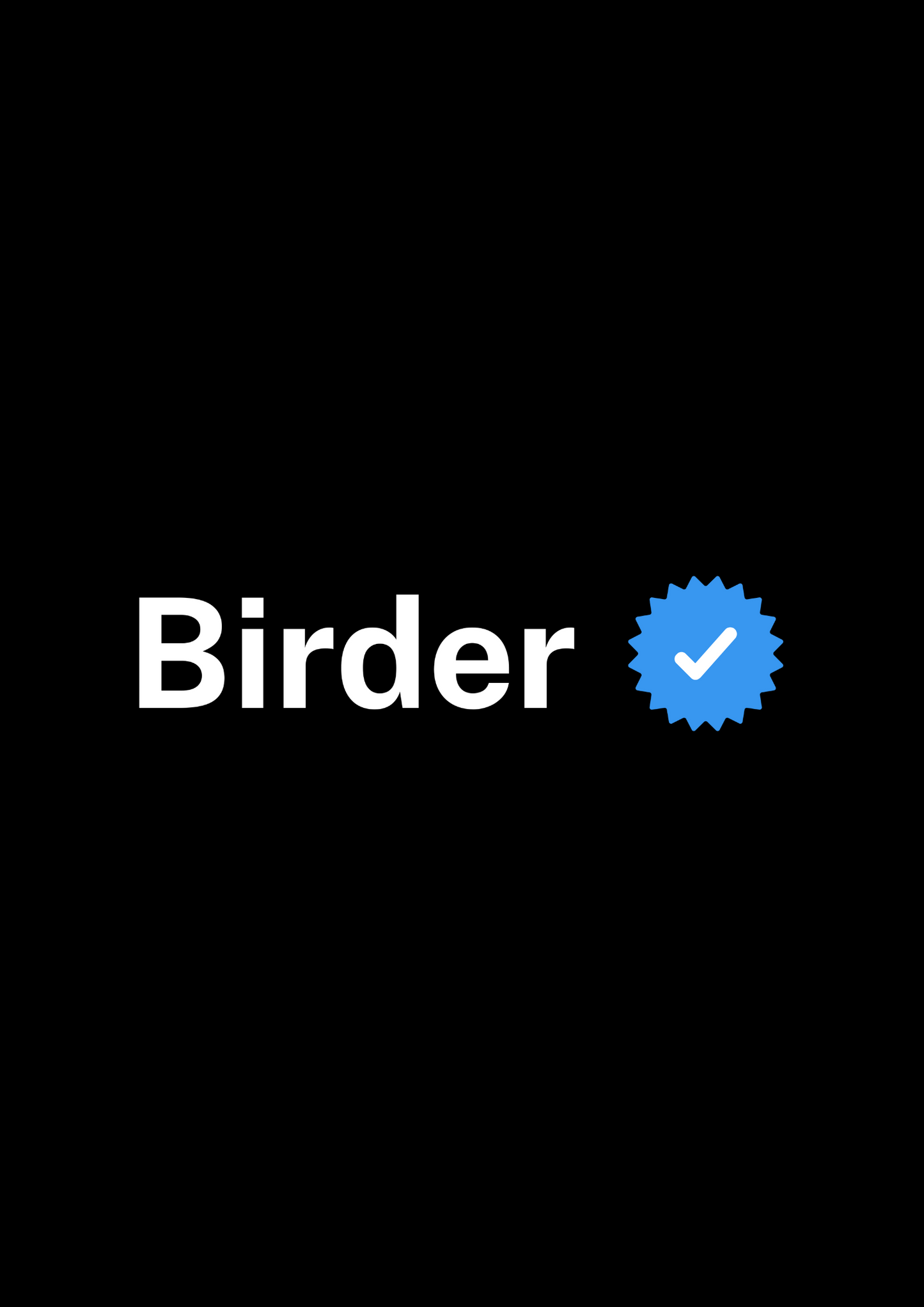 Verified Birder