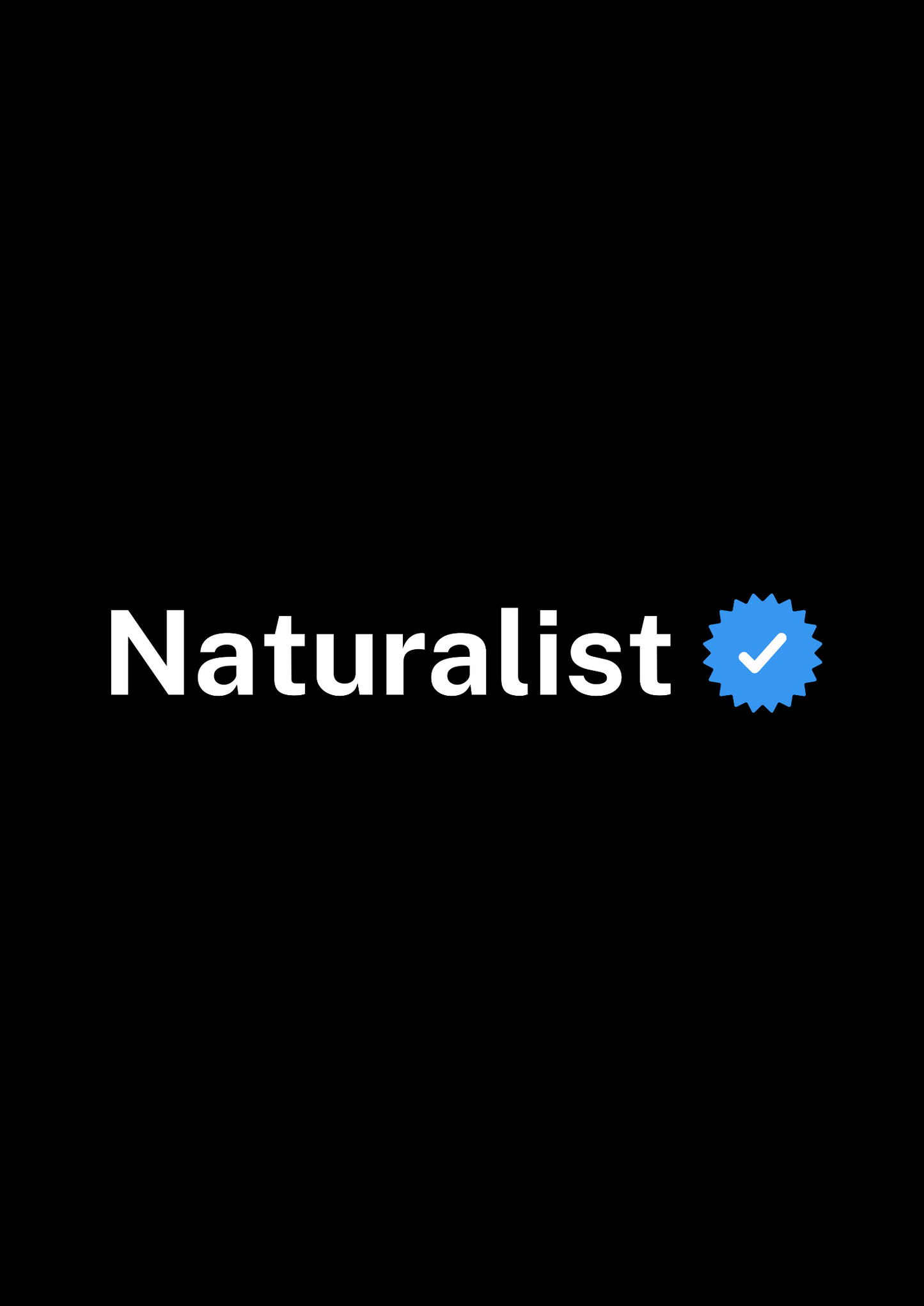 Verified Naturalist