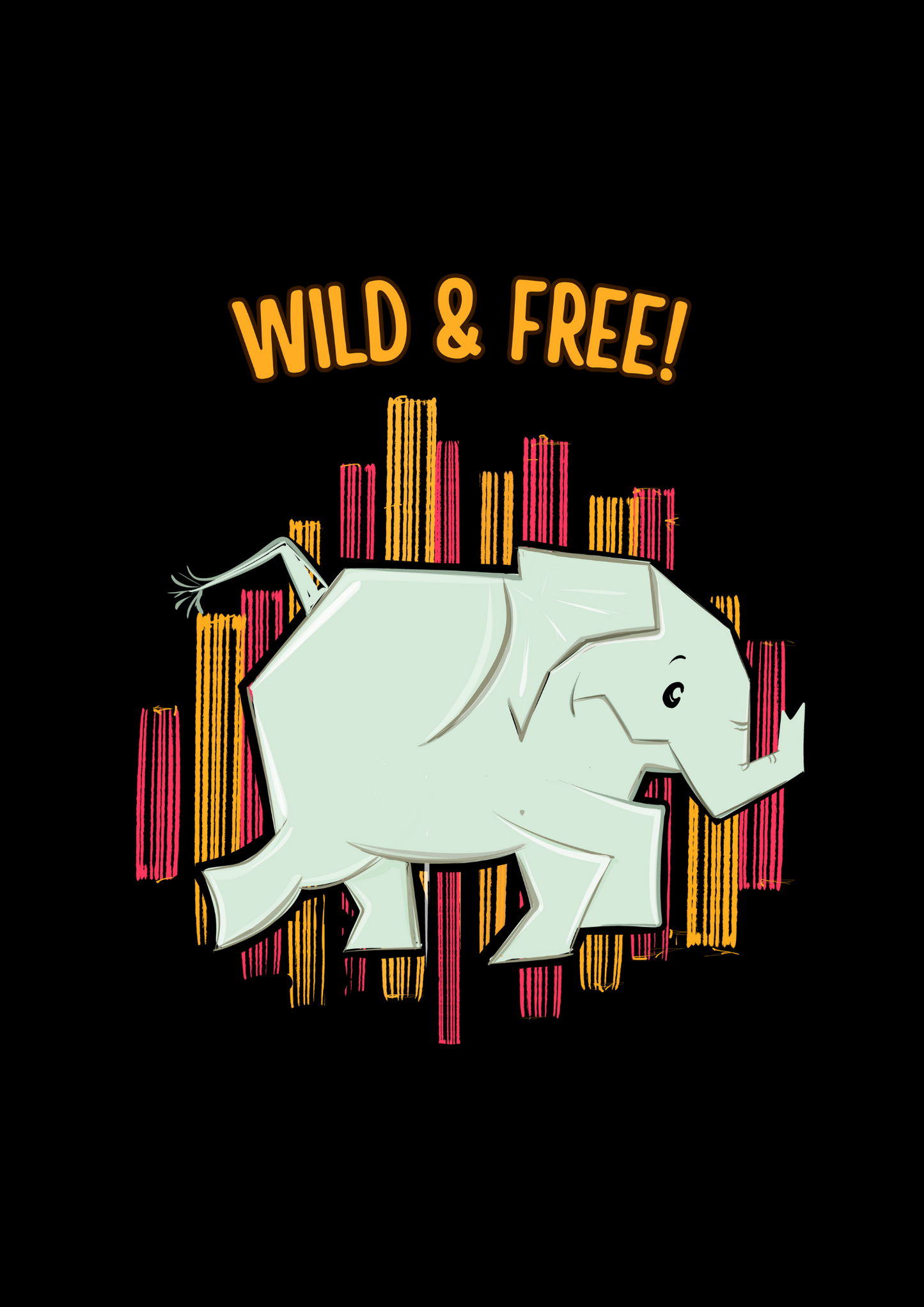 Wild and Free - Elephant
