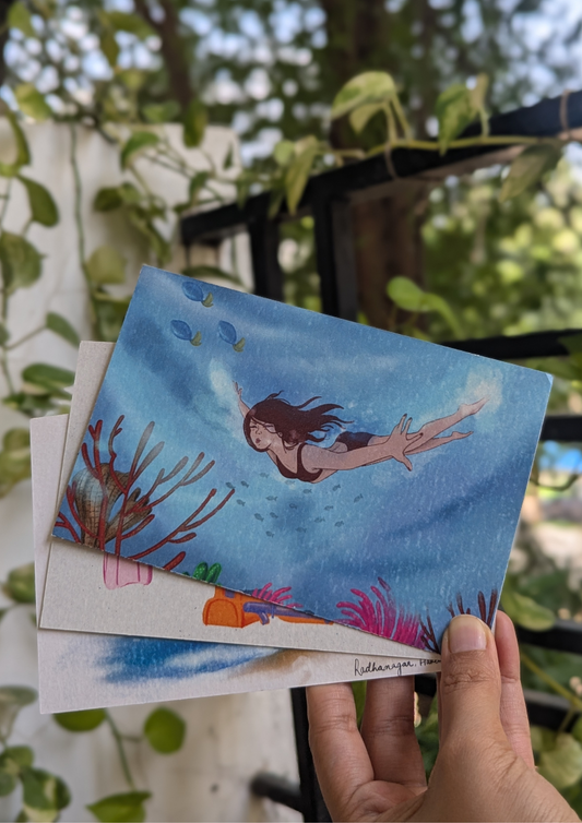 Postcards Set of 3