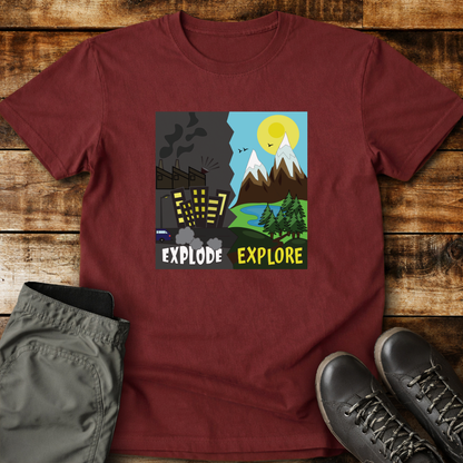 EXPLODE : EXPLORE