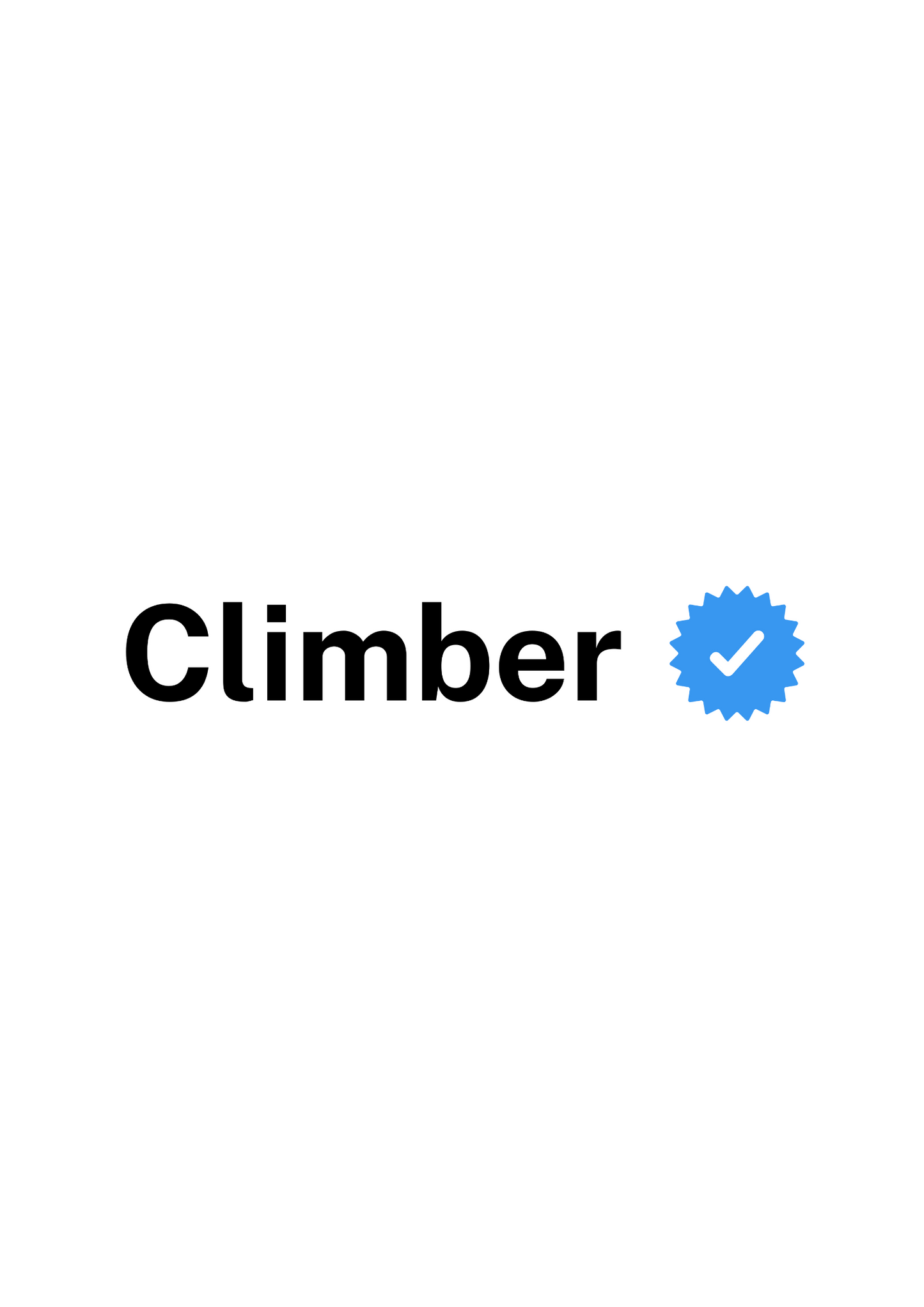 Verified Climber