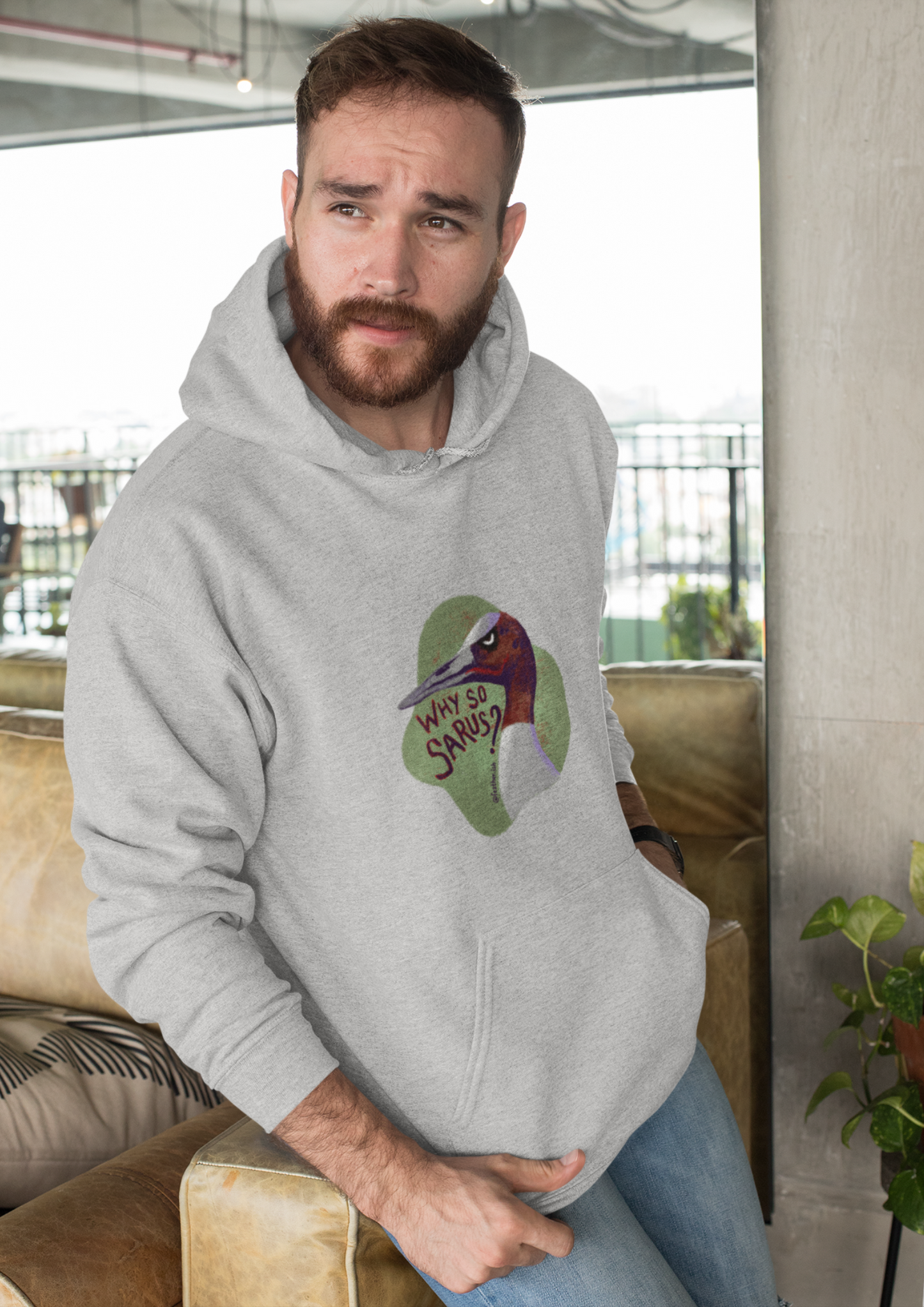 Why So Sarus? | Unisex Hoodie