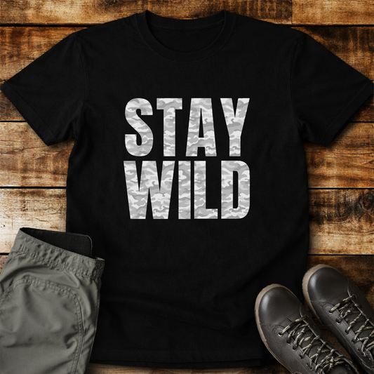 Stay Wild : Grey Camo