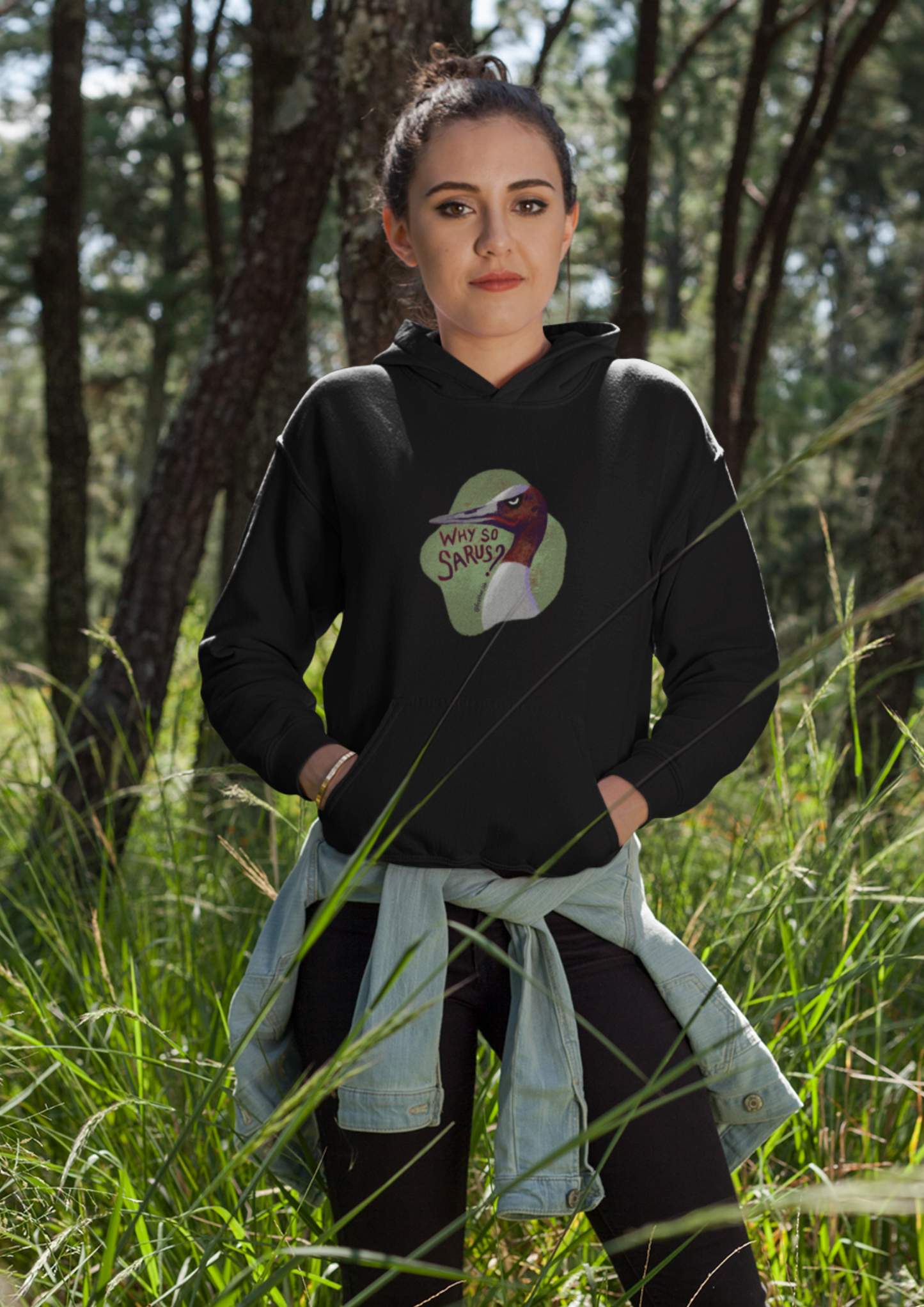 Why So Sarus? | Unisex Hoodie