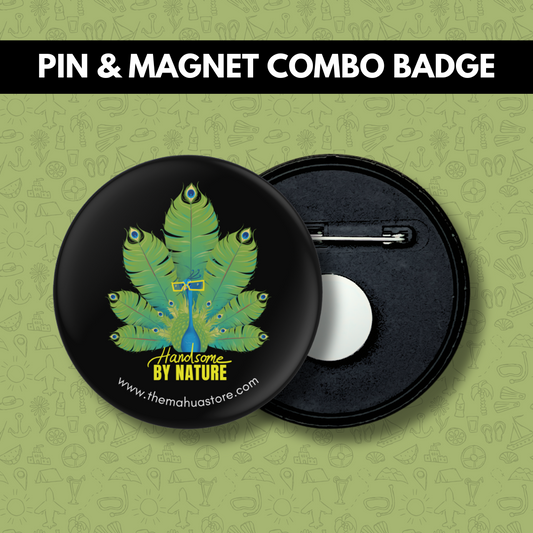 Handsome by Nature | Combo Badge