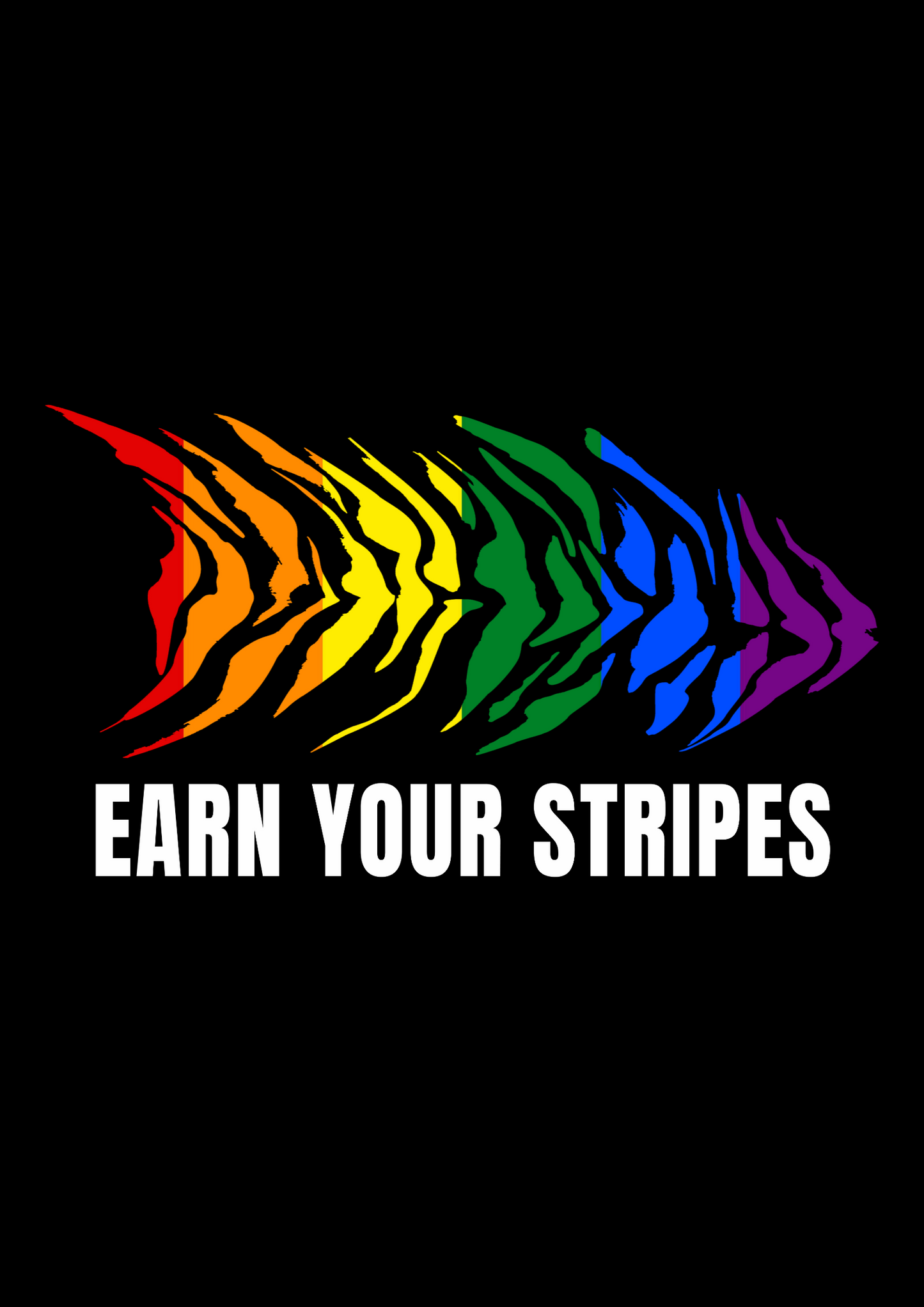 Earn Your Stripes - Pride Colors