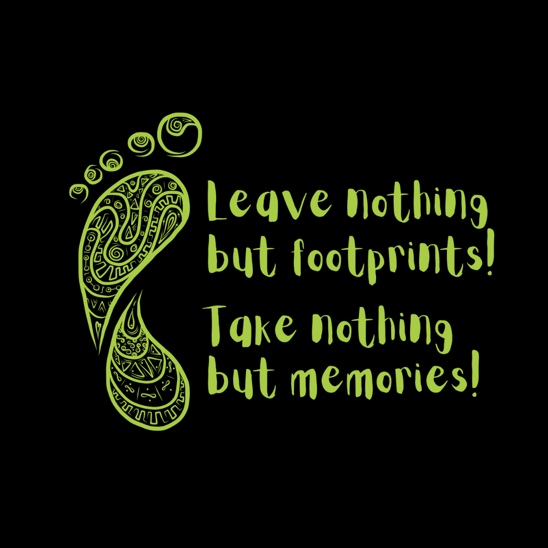 Leave Footprints, Take Memories